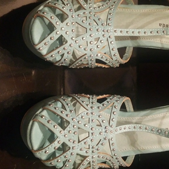 Top Moda Wedge Hill Size 8.5 - Picture 2 of 4